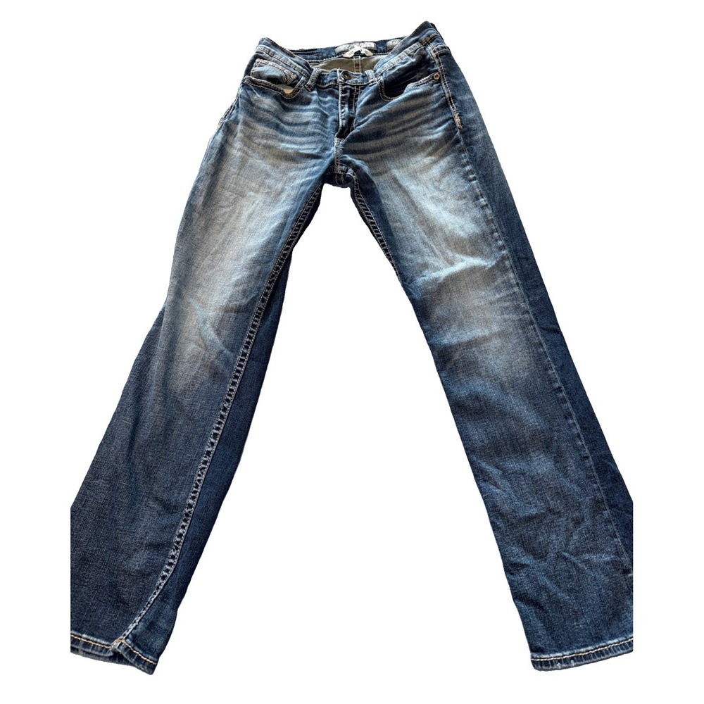 BKE Tyler Jeans Mens 30x32 Blue Straight
